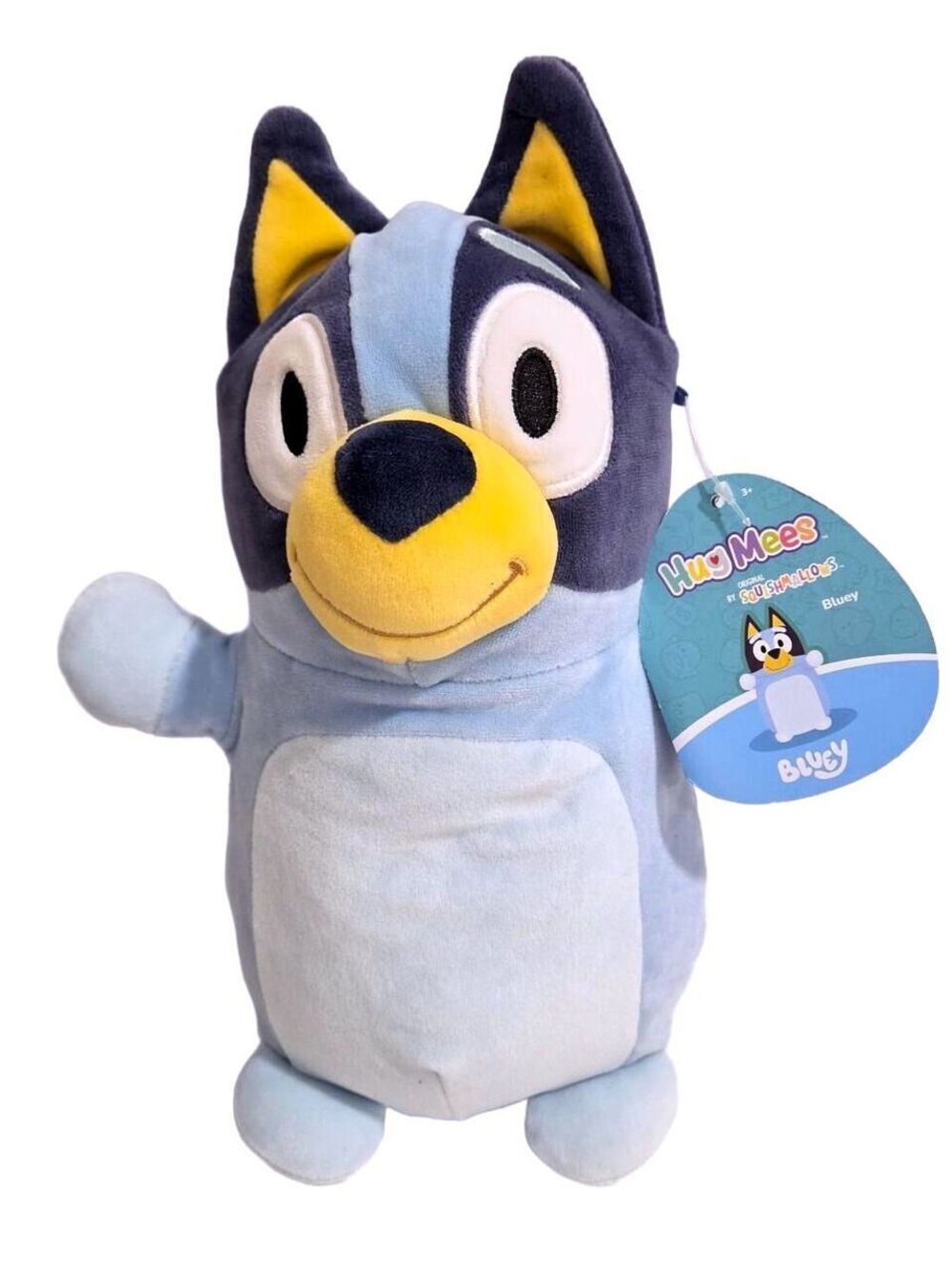 Squishmallows Bluey HugMees Plush 12" Jazwares Official BBC Studios NWT